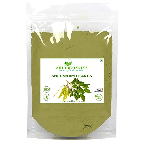 Shudh Online Shisham Leaves dry powder, Sheesham leaves (100 Grams), Sheesham, Sisam, Sissoo powder, Dalbergia Sissoo