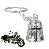 Shirene Breloczek do kluczy z dzwonkiem motocyklowym