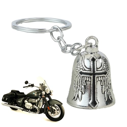 Shirene Breloczek do kluczy z dzwonkiem motocyklowym