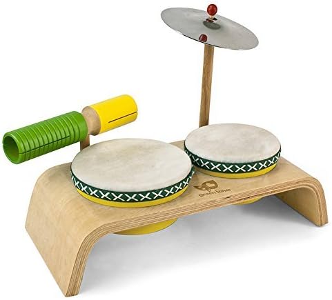 HOHNER INC. GREEN TONES BEGINNER DRUM SET (Set of 3)