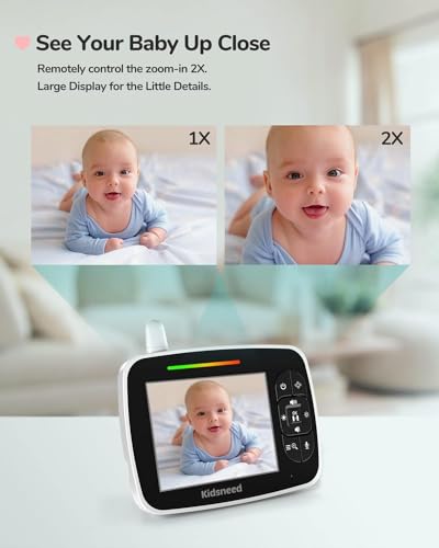 Image of Kidsneed Baby Monitor with 2 Cameras