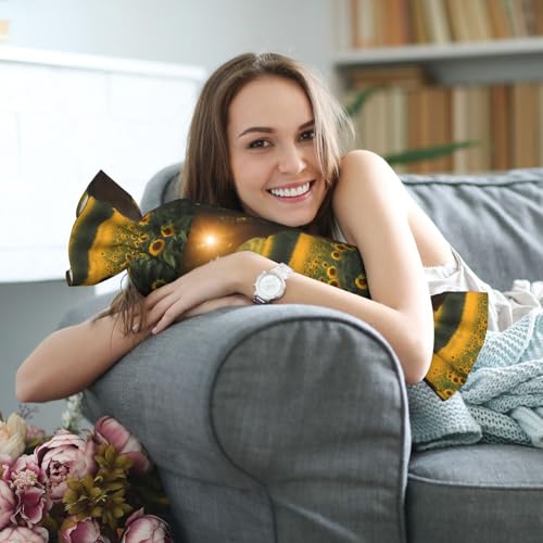 Almohada de espuma viscoelástica negra tamaño único miniatura 7
