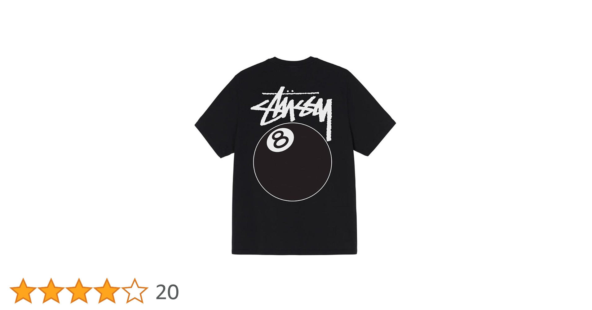 Amazon | STUSSY ステューシー 8 BALL PIG. DYED TEE / 1904749
