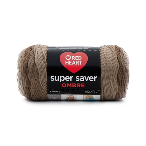 Image of Coats & Clark Super Saver Ombre Yarn, 10 oz, Cocoa