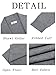 Runcati Mens Long Cardigan Sweater Casual Ruffle Shawl Collar Open Front Cardigan Knit Drape Cape Winter Sweaters Gray