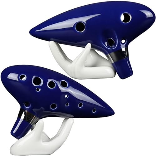 Huazzzyi ZO-1 Legend Of Zelda Ocarina 12 Hole Alto C Ocarina Instrument Ceramic Piccolo Zelda Ocarina Of Time thumb #3