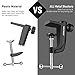 NEEWER Metal Table Mounting Clamp for Microphone Suspension Boom Scissor Arm Stand Holder with an Adjustable Positioning Screw, Fits up to 1.9inch/5centimeters Desktop Thickness (Black)