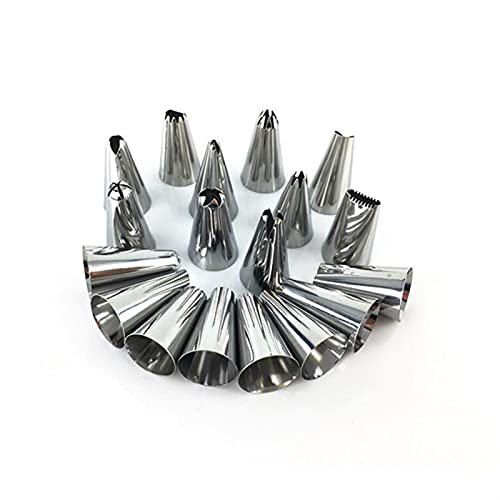 8/14 / 26/50 stks roze siliconen gebak tassen tips 48 icing piping nozzle crème herbruikbare gebak tas cake decorating… - Image 7