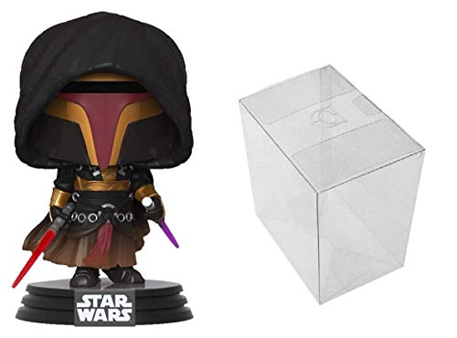 Funko Pop Star Wars Caballeros de la Vieja República Darth Revan Exclusivo Bobblehead con protector Pop