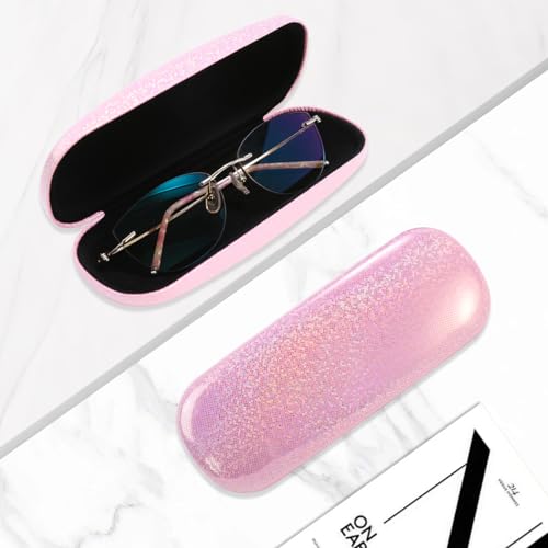 Image of PERFECTSIGHT Hard Shell Eyeglasses Case, Kawaii Protective Glasses Case for Kids, Cute Eyeglass Case for Women Men Girls