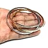 Jewelry Affairs 14k Tricolor Gold Interlocking Women's Bangle Bracelet, 7.5" #3