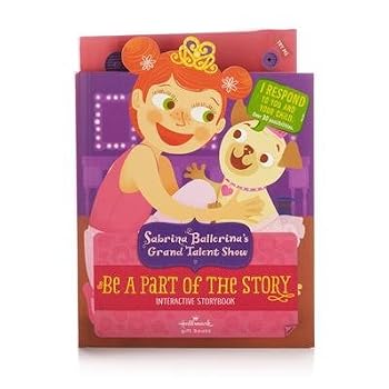 Toy Hallmark Sabrina Ballerina's Grand Talent Show Book