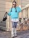 Arshiner Girls Clothing Set Fashion Long Sleeve Button Down Hooded Sweatshirts and Sweatpants Kids 2 Piece Outfits 9-10Y
