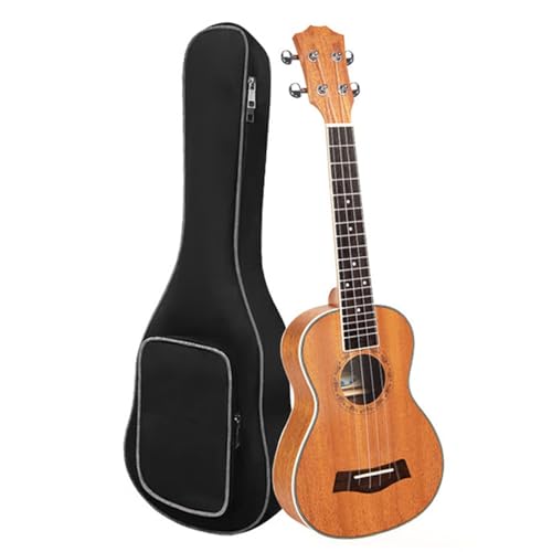 ウクレレ マホガニー 小型ギター 21/23 インチ ウクレレ ギター(Color:21 Inch)