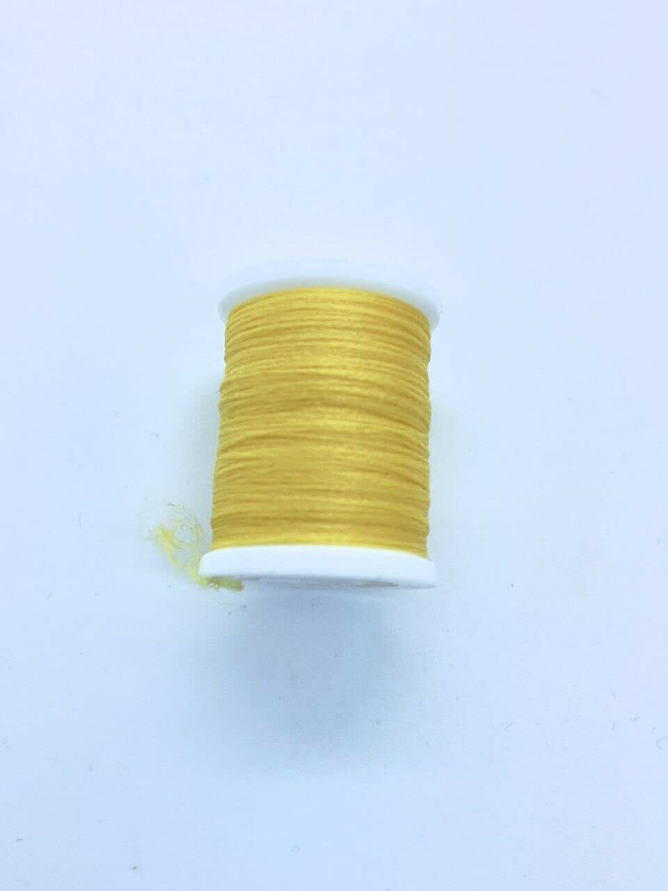 Olax Fly Tying Poly Dub Spools, Dubing, 9 Colour Options, Fly Dressing, 120/D, Buy 3 get 3 free (Bright Yellow)