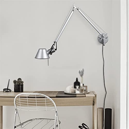 Luz de pared para lectura en cabecero que ahorra espacio de mesa 2