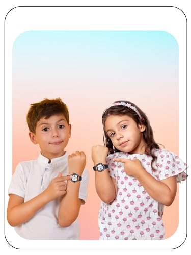 Image of SPIKY Digital Sports Watch for Kids | Multifunctional with Luminous LED Display & Alarm | Water-Resistant & Silicone Strap | Best Birthday Gift Wrist Watches for Boys & Girls | Age 2-14 yrs