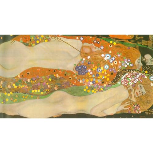 Serpents d'eau II poster Klimt ARTICULOZY impression grand format