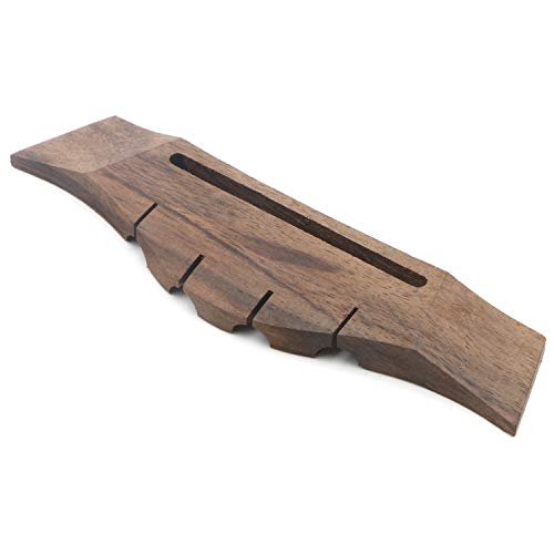 Rosewood Bridge Piezo Bridge Saddle Nut For Ukulele 4 String Guitar #TOP2