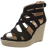 Red Label s.Oliver Damen 5-5-28313-24 Römersandalen, Schwarz (Black 001), 39