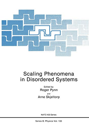 Scaling Phenomena in Disordered Systems 0306421127 Book Cover