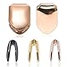 ROSENICE Tooth Cap Hiphop Tooth Unisex Trendy Solid 14k Gold Plated Small Single Hip Hop Teeth Grill(Gold)