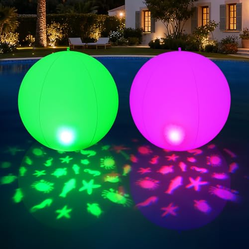 Floating Pool Lights 2-Pack