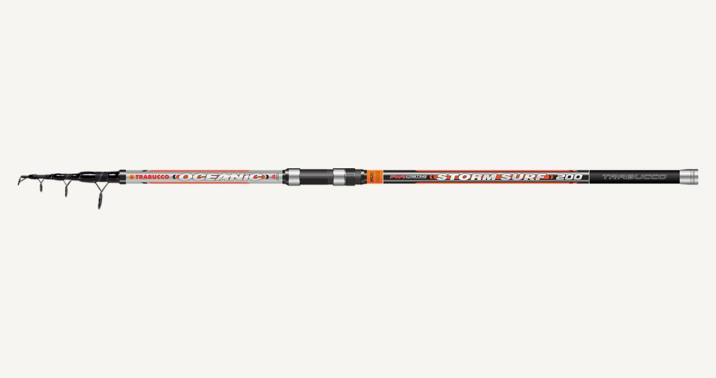trabucco canna surf casting oceanic storm tele gr.200