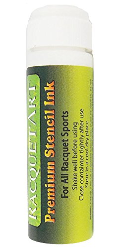 Racquet Art Premium Racquet Stencil Ink (White)