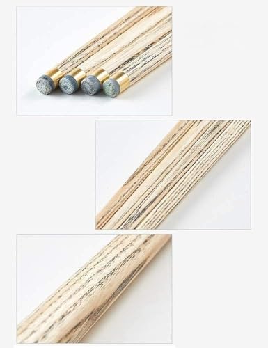Taco de Billar UNbit 57 in 18 Oz 3/4 Jointed Ash Wood miniatura 3