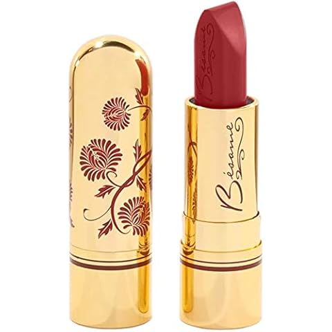 Bésame Cosmetics: Classic Color Lipstick - Vitamin-Enriched, Long-Wearing Satin Finish - Triple Pigmented - Feather Proof - Formulated for Sensitive Skin Cover