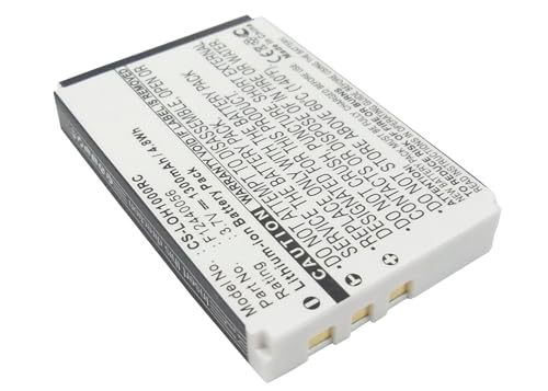 VINTRONS 190582-0000, F12440056, K398, L-LU18 Battery for Logitech Harmony 1000 Remote, Harmony 1100, Squeezebox Duet Controler,