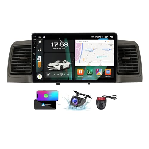 Autoradio Android 13 pour Toyota Corolla E120 E130 2000-2004 avec écran tactile de 9 pouces