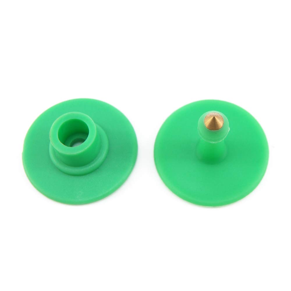 Étiquettes pour Oreilles de Lapin en TPU avec Carte d'identification numérotée en Plastique pour Petits Animaux et 1 applicateur d'étiquettes d'oreille