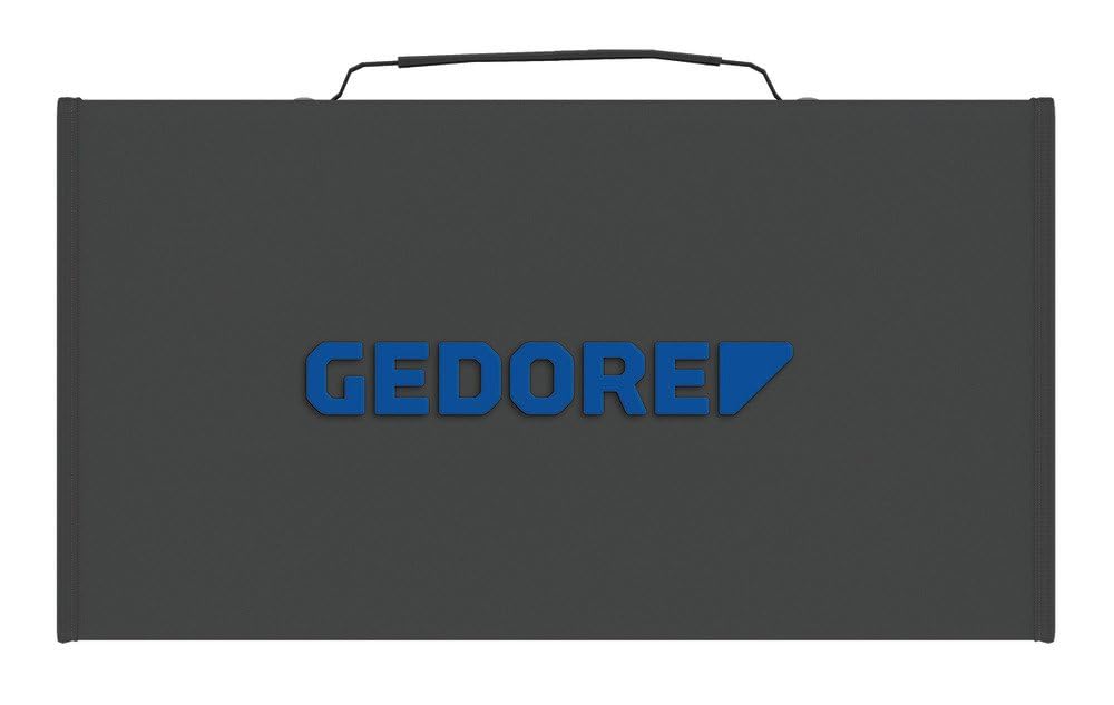 Gedore TC 19-MU-10 Llaves de Vaso 1/2" en Bolsa Textil, Set de 15 Piezas