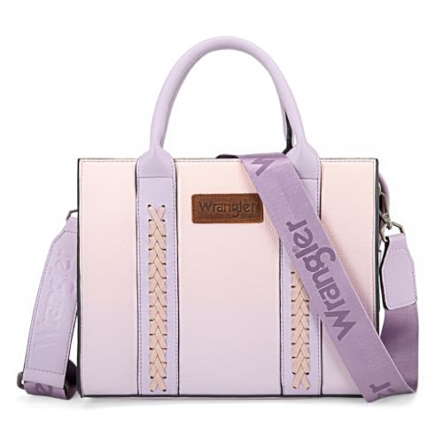 Image of Wrangler Tote Bag for Women Designer Satchel Handbags Top-handle Purses with Strap