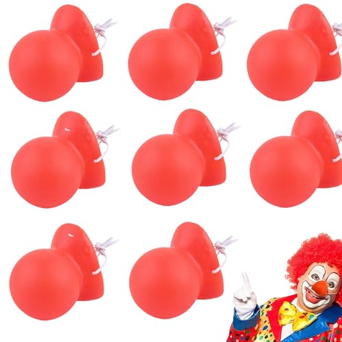 Nez de clown pour carnaval et soirées déguisées en famille