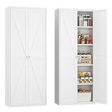 IRONFFICE Pantry Cabinet,Tall Kitchen Pantry...