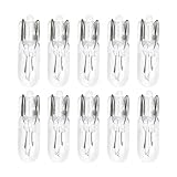 Cormar 10 PEZZI LAMPADINE LAMPADE LUCI QUADRO CRUSCOTTO AUTO 12V 1,2 W T5
