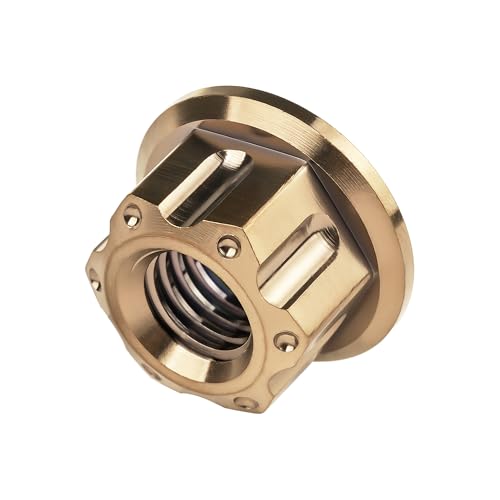 Image of Titanium M6 M8 M10 M12 M14 M16 Flange Bolt Nut Bicycle Motorcycle Rear Axle Car Modification Accessories Pack of 6 (M6 Pitch 1.0mm, Bronze)