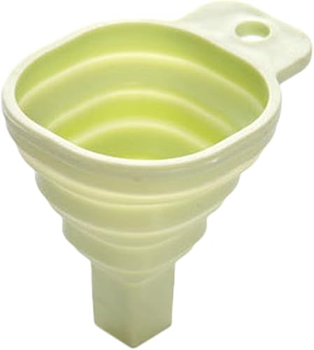 Miniatura 4 de Embudo plegable seguridad y para salud Diseño de agujero de gancho fácil almacenamiento para botella de agua líquido transferencia de polvo Durab