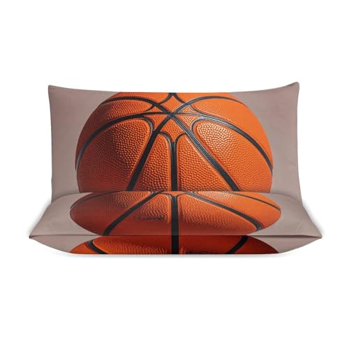 Parure de lit de qualité supérieure orange avec zip invisible 259 cm - 4