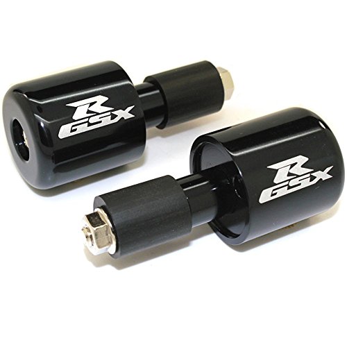 Gtspeed Black "Gsxr" Bar Ends For Suzuki Gsxr 600 750 1000 1100 Tl1000 Sv650 Sv1000S Hayabusa Katana 600 750 Bandit 1200 (Read Product Description For Model & Year Spcification) #TOP1