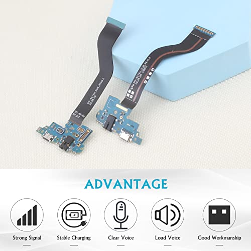Repuesto de puerto tipo C para Samsung Galaxy A51 5G A516U conector de carga flex 2