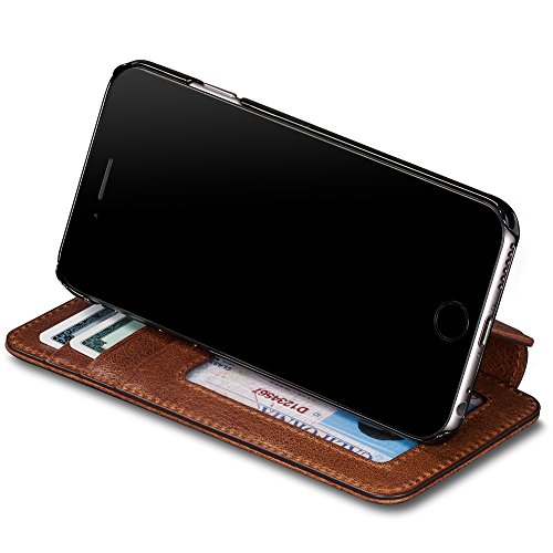 Sena Ultra Thin Wallet Book, Thinnest Book Style Wallet Case Solution For The Iphone 6 7 8 And S - Cognac #TOP6