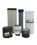 HERO Maintenance Filter Kit For Bobcat E35 Excavator Filters Compatible With OEM 6672467 6672468