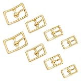 Amplia gama de usos: nuestras hebillas de cinturón son adecuadas para todo tipo de manualidades de cuero., muy adecuado para la ropa, Bolsos de mano, pulseras, Mochilas, collares, Zapatos, cinturones de equipaje, también son muy adecuados para hacer cinturones, bolsos y carteras, así como perros y mascotas Collar.