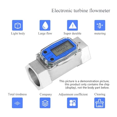 Débitmètre d'eau numérique pour turbine et contrôle précis du fioul