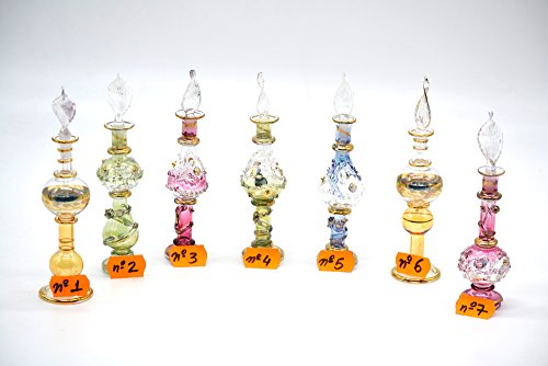 7 Esencieros de cristal de 15 cm para evitar la pérdida de aromas 2