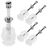 NUOBESTY Manuelles Mahlwerk Ersatzteile 5 Stück 25cm für Pfeffer und Salzmühlen mit Metallkern für Gewürzmühlen Reparatur